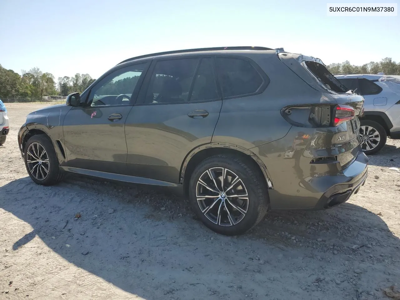 2022 BMW X5 xDrive40I VIN: 5UXCR6C01N9M37380 Lot: 76089164