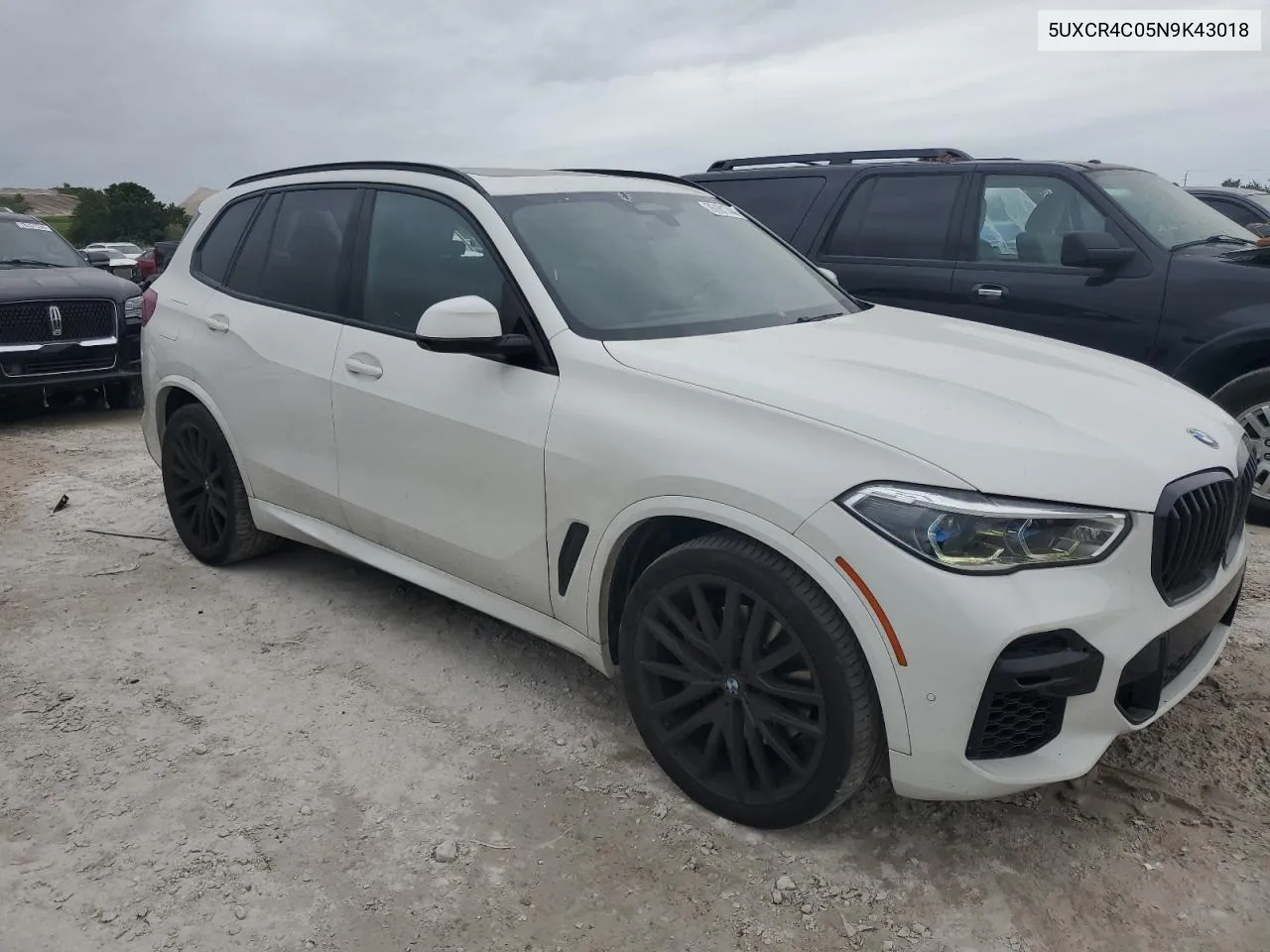 2022 BMW X5 Sdrive 40I VIN: 5UXCR4C05N9K43018 Lot: 76181744