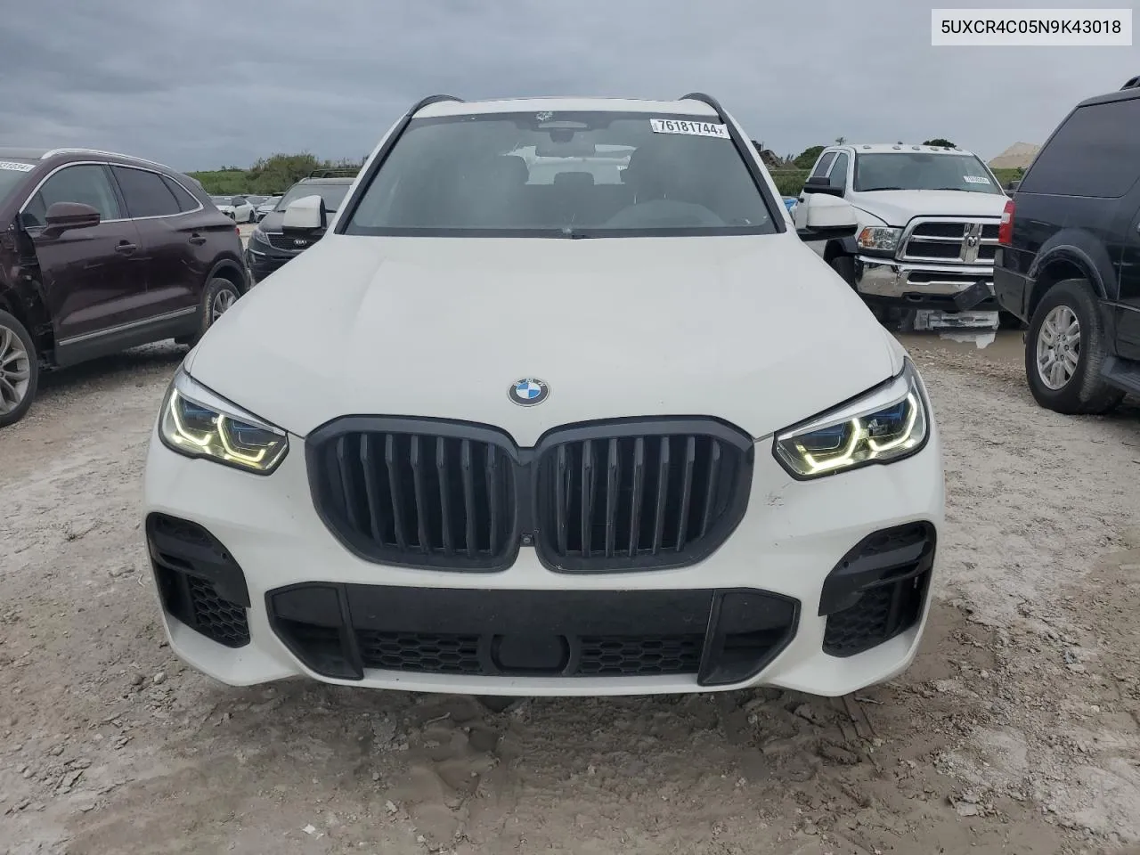 2022 BMW X5 Sdrive 40I VIN: 5UXCR4C05N9K43018 Lot: 76181744