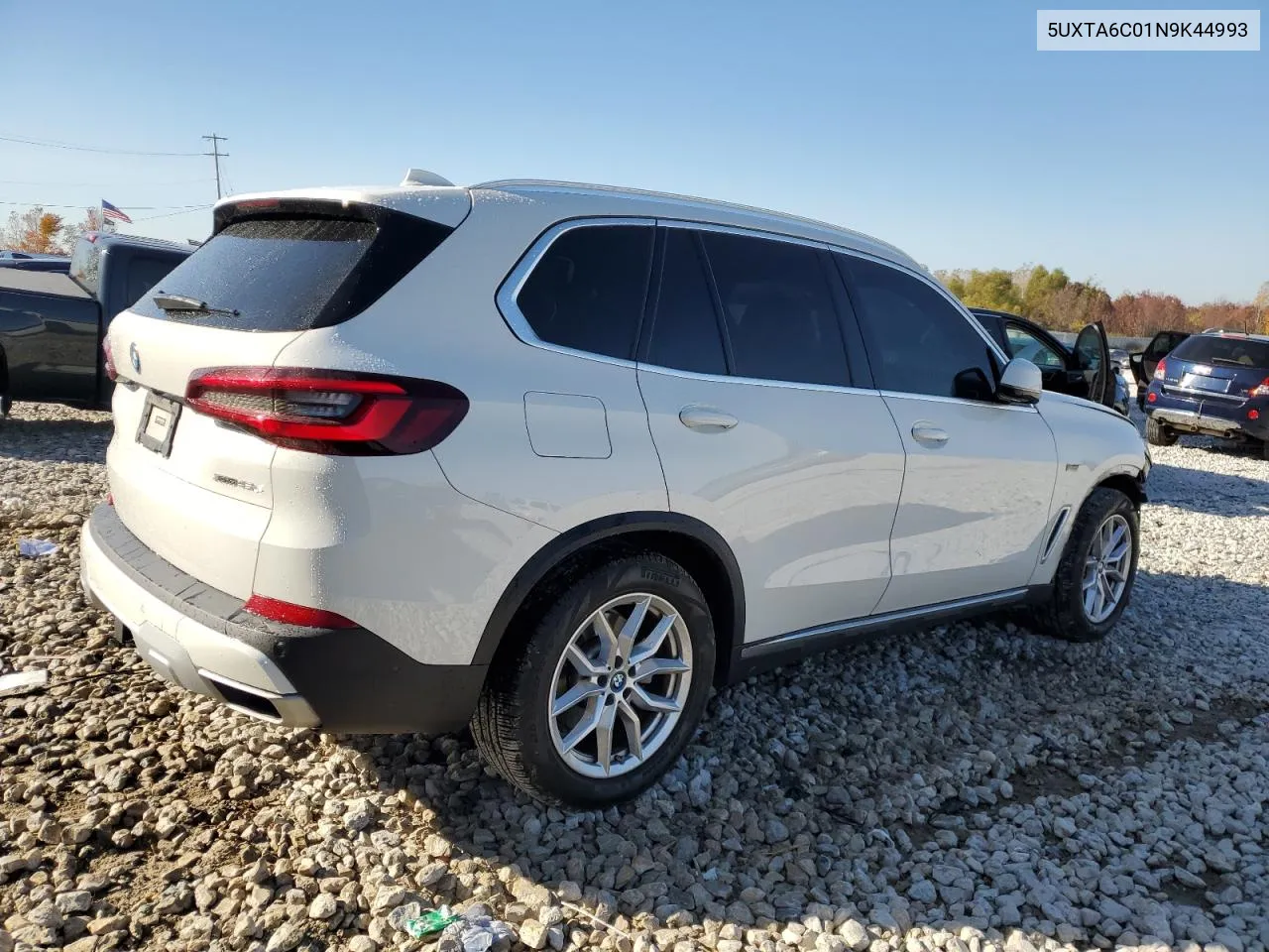 2022 BMW X5 xDrive45E VIN: 5UXTA6C01N9K44993 Lot: 76384714