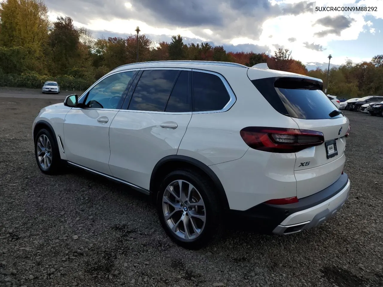 2022 BMW X5 Sdrive 40I VIN: 5UXCR4C00N9M88292 Lot: 76505844