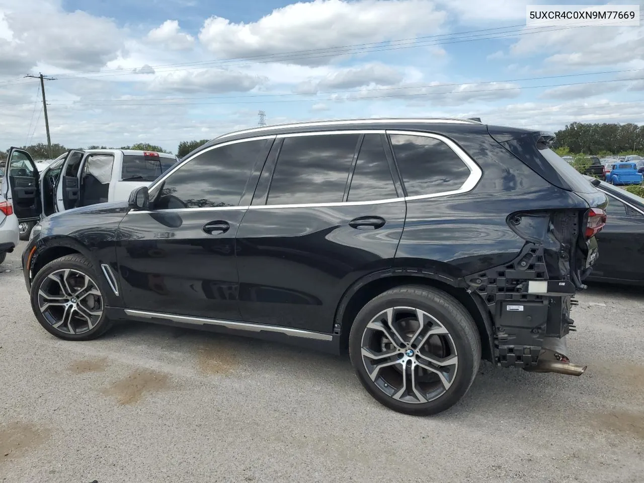 2022 BMW X5 Sdrive 40I VIN: 5UXCR4C0XN9M77669 Lot: 76664034