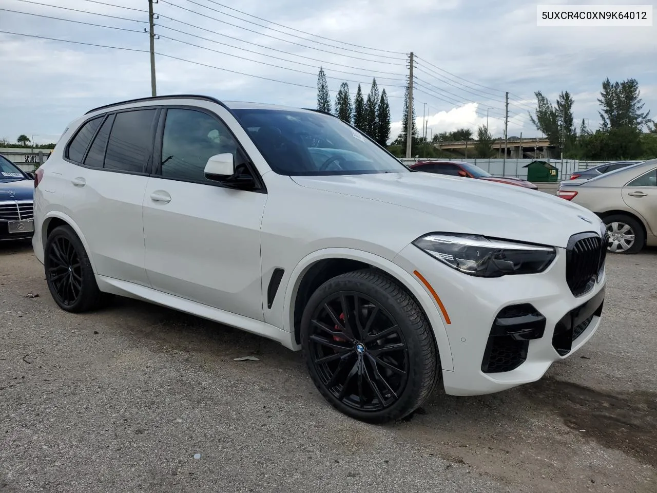 2022 BMW X5 Sdrive 40I VIN: 5UXCR4C0XN9K64012 Lot: 78075724