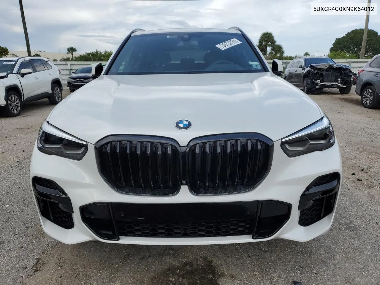 2022 BMW X5 Sdrive 40I VIN: 5UXCR4C0XN9K64012 Lot: 78075724