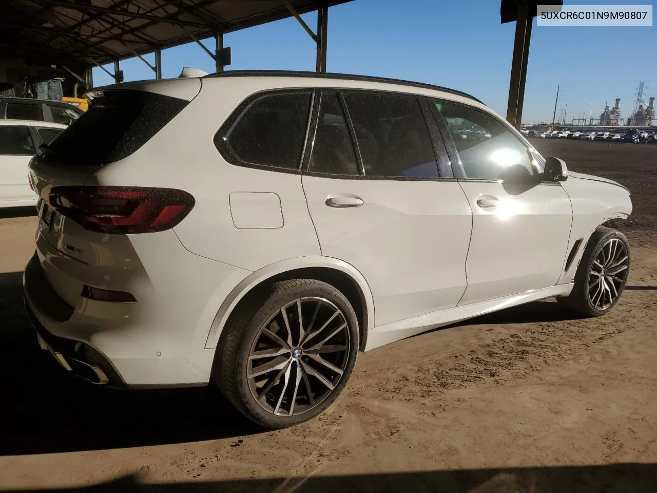 2022 BMW X5 xDrive40I VIN: 5UXCR6C01N9M90807 Lot: 78897434