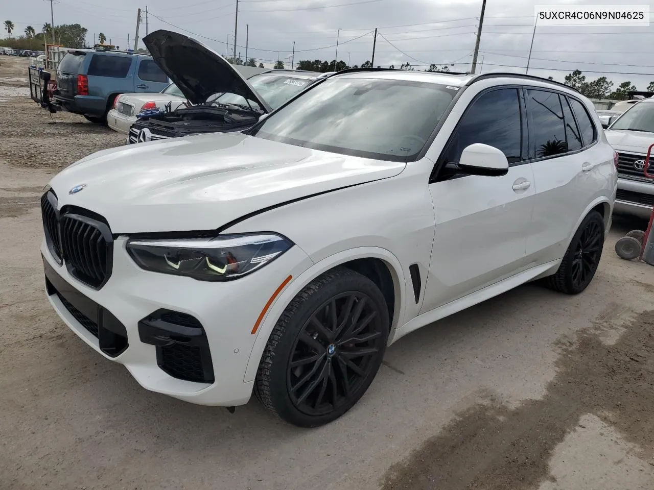 2022 BMW X5 Sdrive 40I VIN: 5UXCR4C06N9N04625 Lot: 79044554