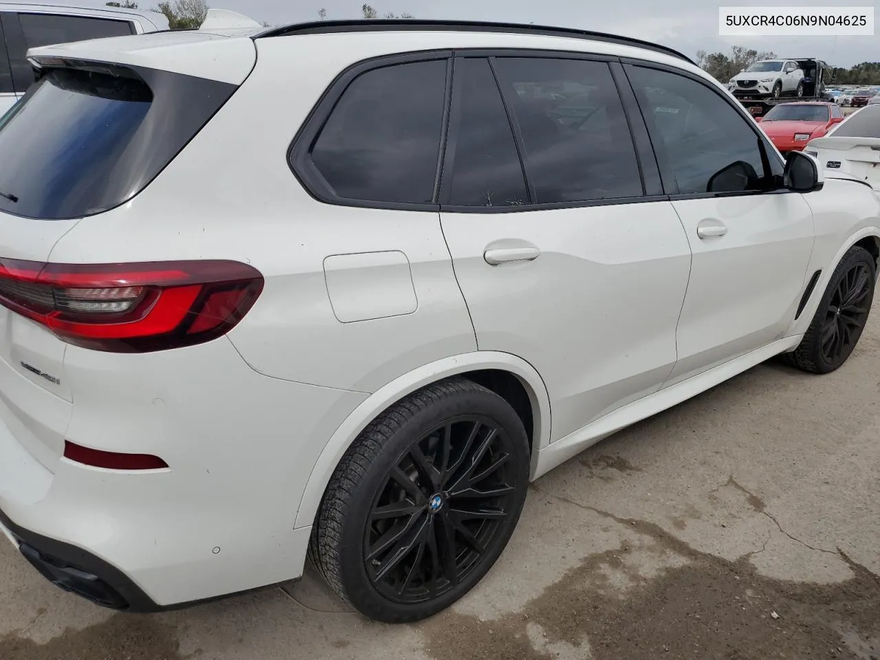 2022 BMW X5 Sdrive 40I VIN: 5UXCR4C06N9N04625 Lot: 79044554