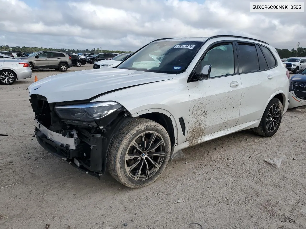 2022 BMW X5 xDrive40I VIN: 5UXCR6C00N9K10505 Lot: 79527474