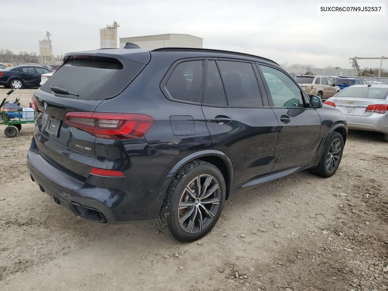 2022 BMW X5 xDrive40I VIN: 5UXCR6C07N9J52537 Lot: 79814254