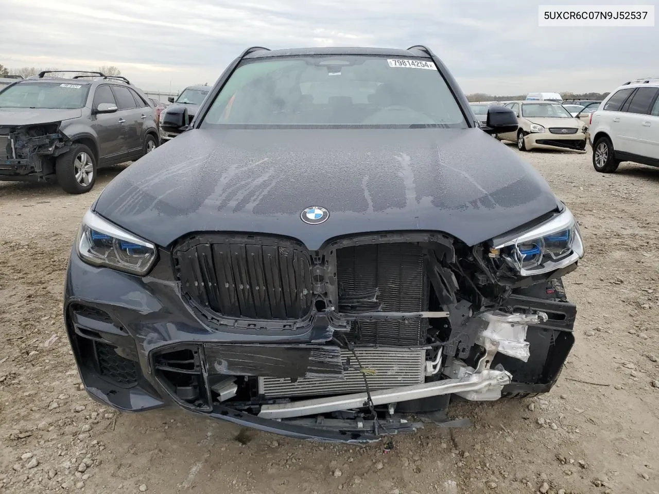 2022 BMW X5 xDrive40I VIN: 5UXCR6C07N9J52537 Lot: 79814254