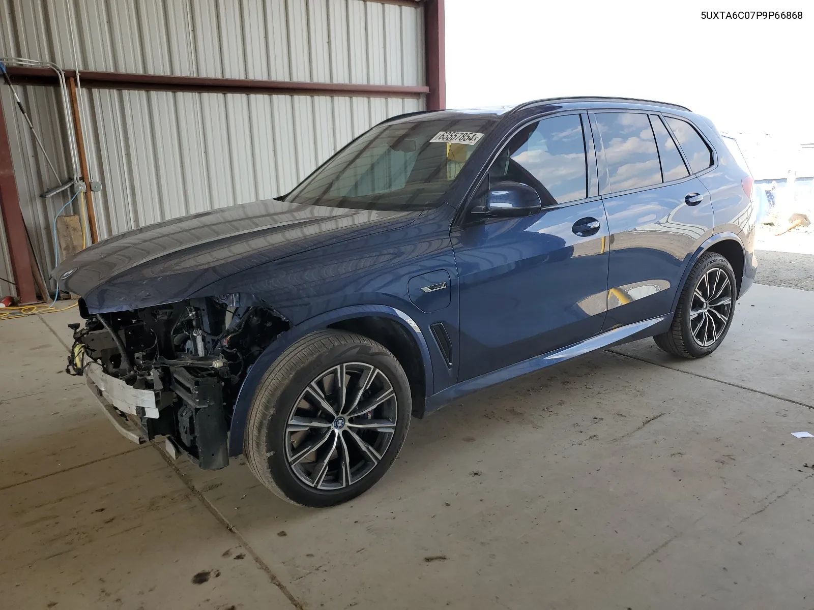 2023 BMW X5 xDrive45E VIN: 5UXTA6C07P9P66868 Lot: 63557854