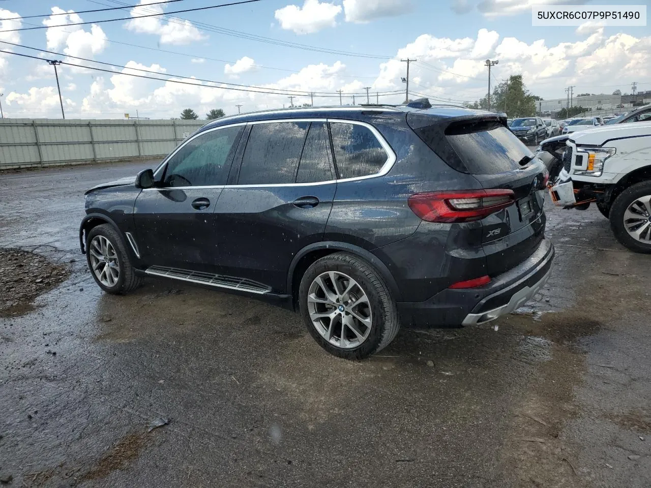 2023 BMW X5 xDrive40I VIN: 5UXCR6C07P9P51490 Lot: 69832614