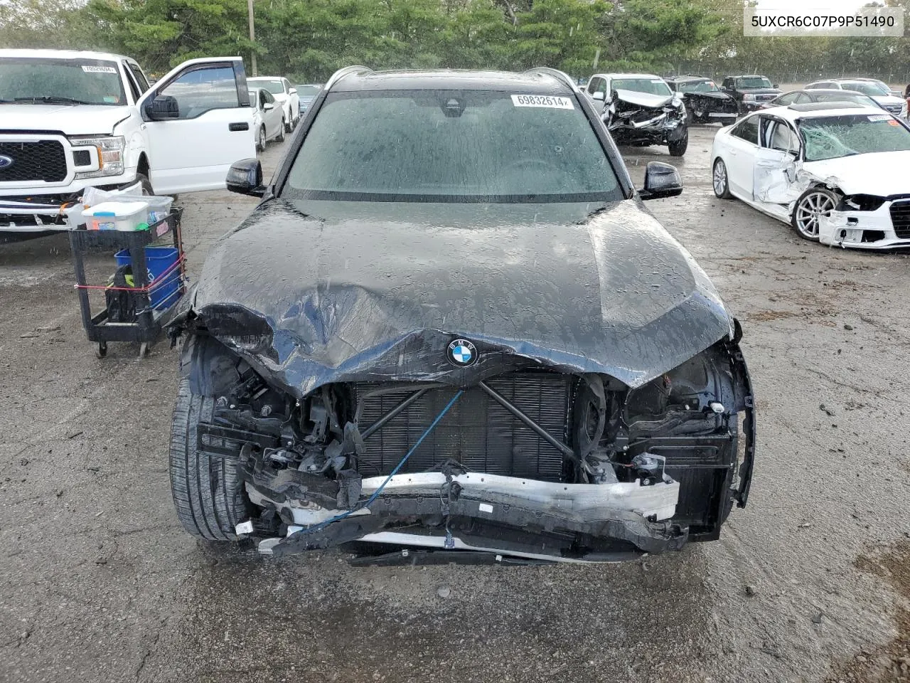 2023 BMW X5 xDrive40I VIN: 5UXCR6C07P9P51490 Lot: 69832614