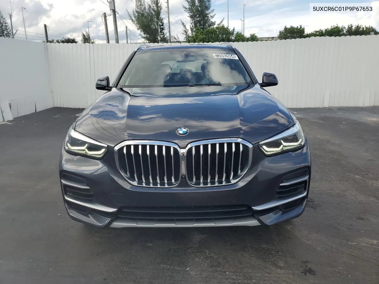 2023 BMW X5 xDrive40I VIN: 5UXCR6C01P9P67653 Lot: 72092654