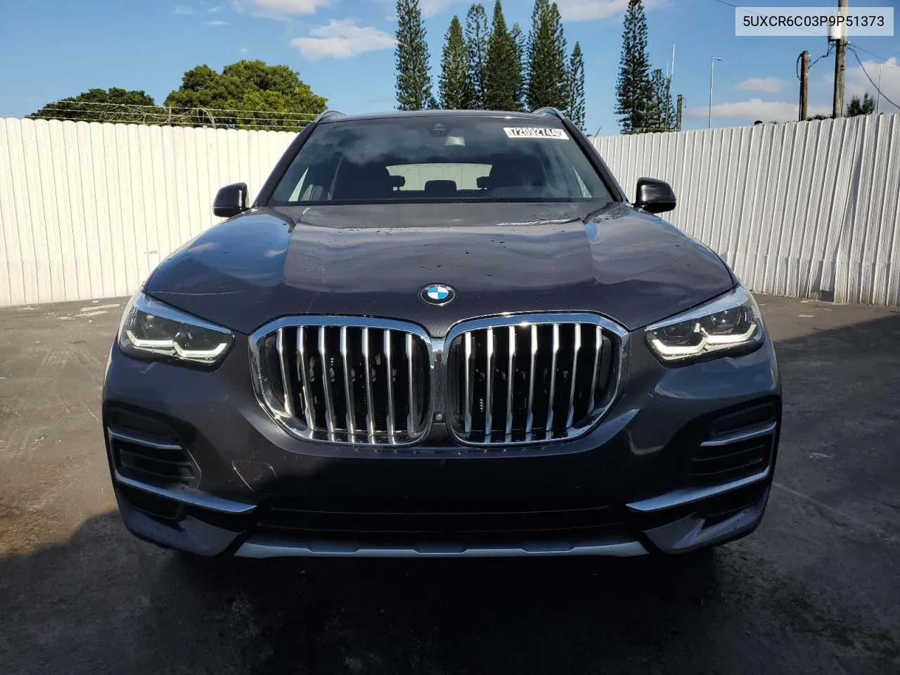 2023 BMW X5 xDrive40I VIN: 5UXCR6C03P9P51373 Lot: 72092744