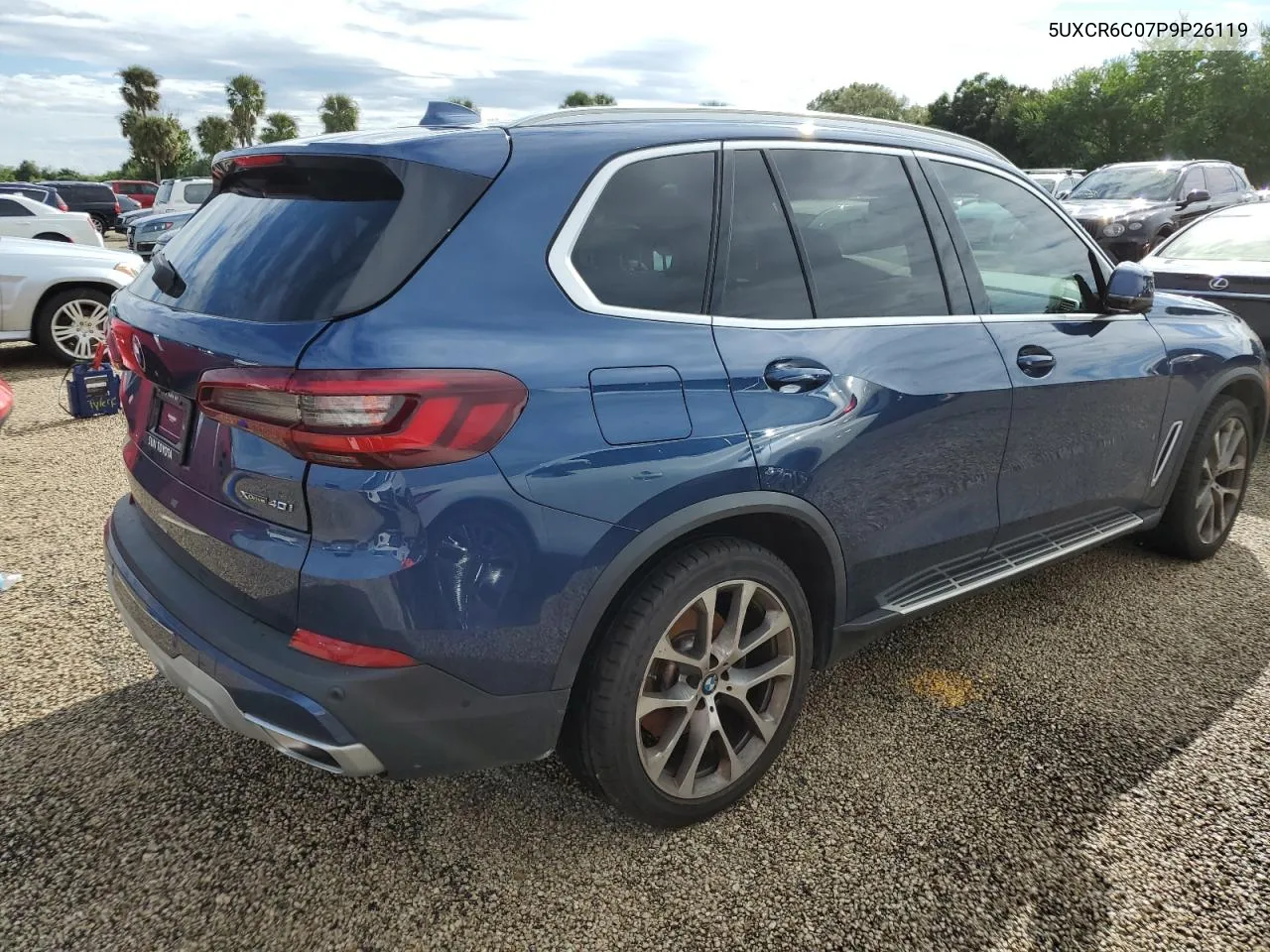 2023 BMW X5 xDrive40I VIN: 5UXCR6C07P9P26119 Lot: 74084204