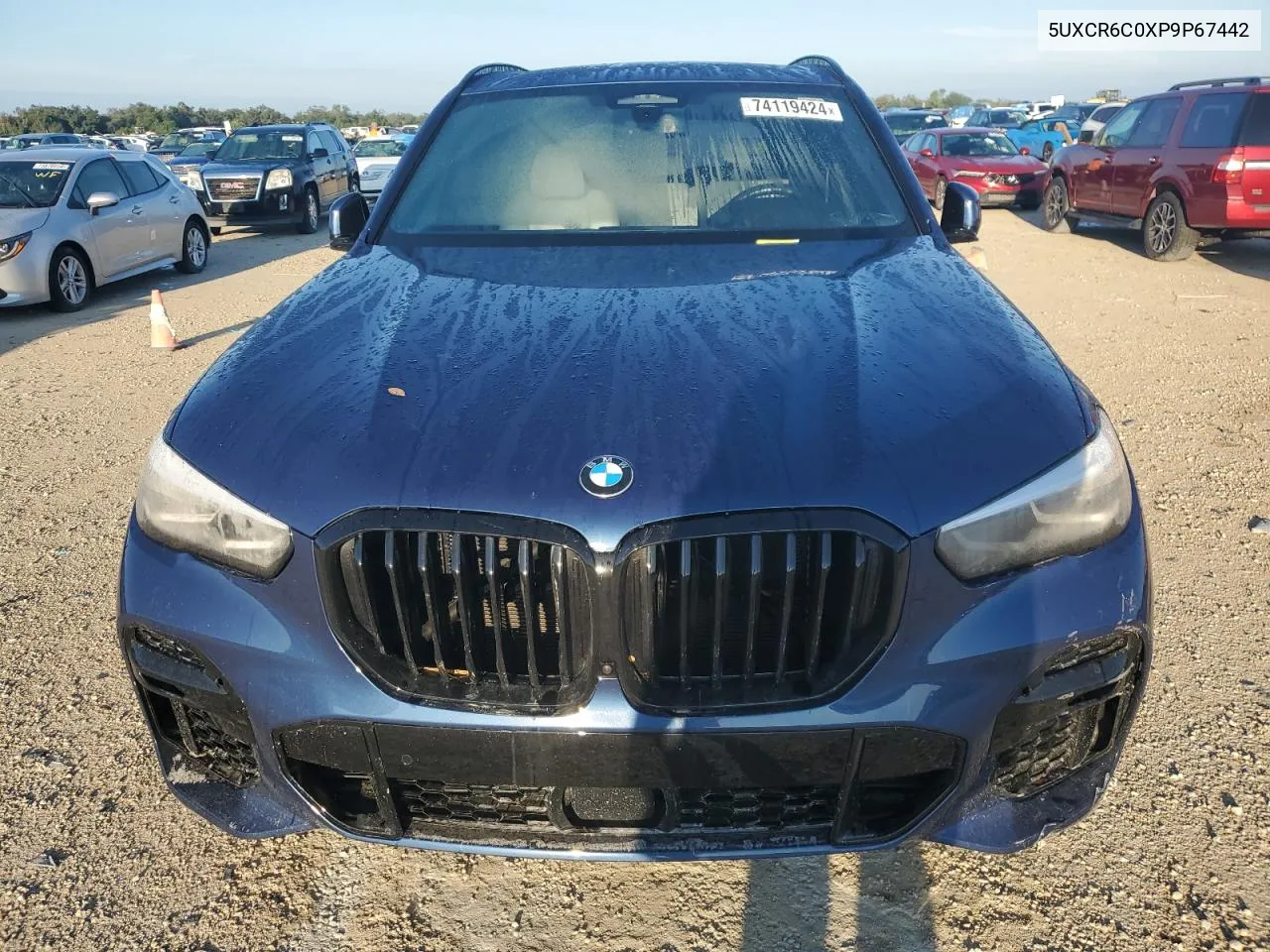 2023 BMW X5 xDrive40I VIN: 5UXCR6C0XP9P67442 Lot: 74119424