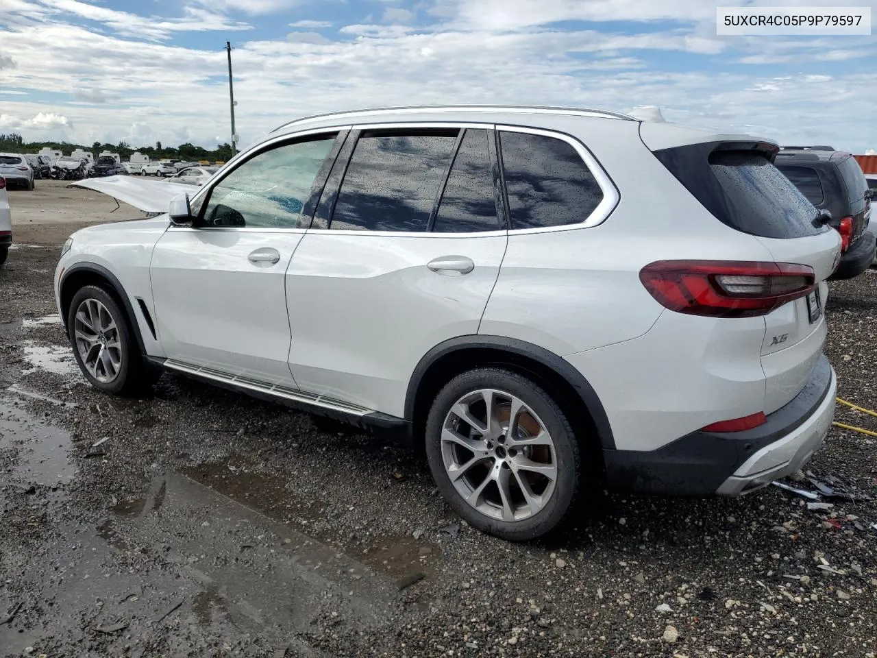 2023 BMW X5 Sdrive 40I VIN: 5UXCR4C05P9P79597 Lot: 74209814