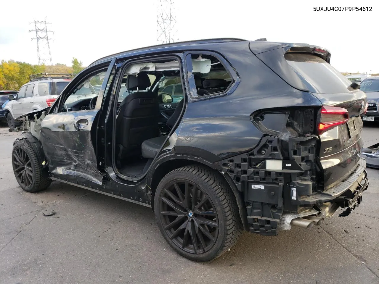 2023 BMW X5 M50I VIN: 5UXJU4C07P9P54612 Lot: 74979184