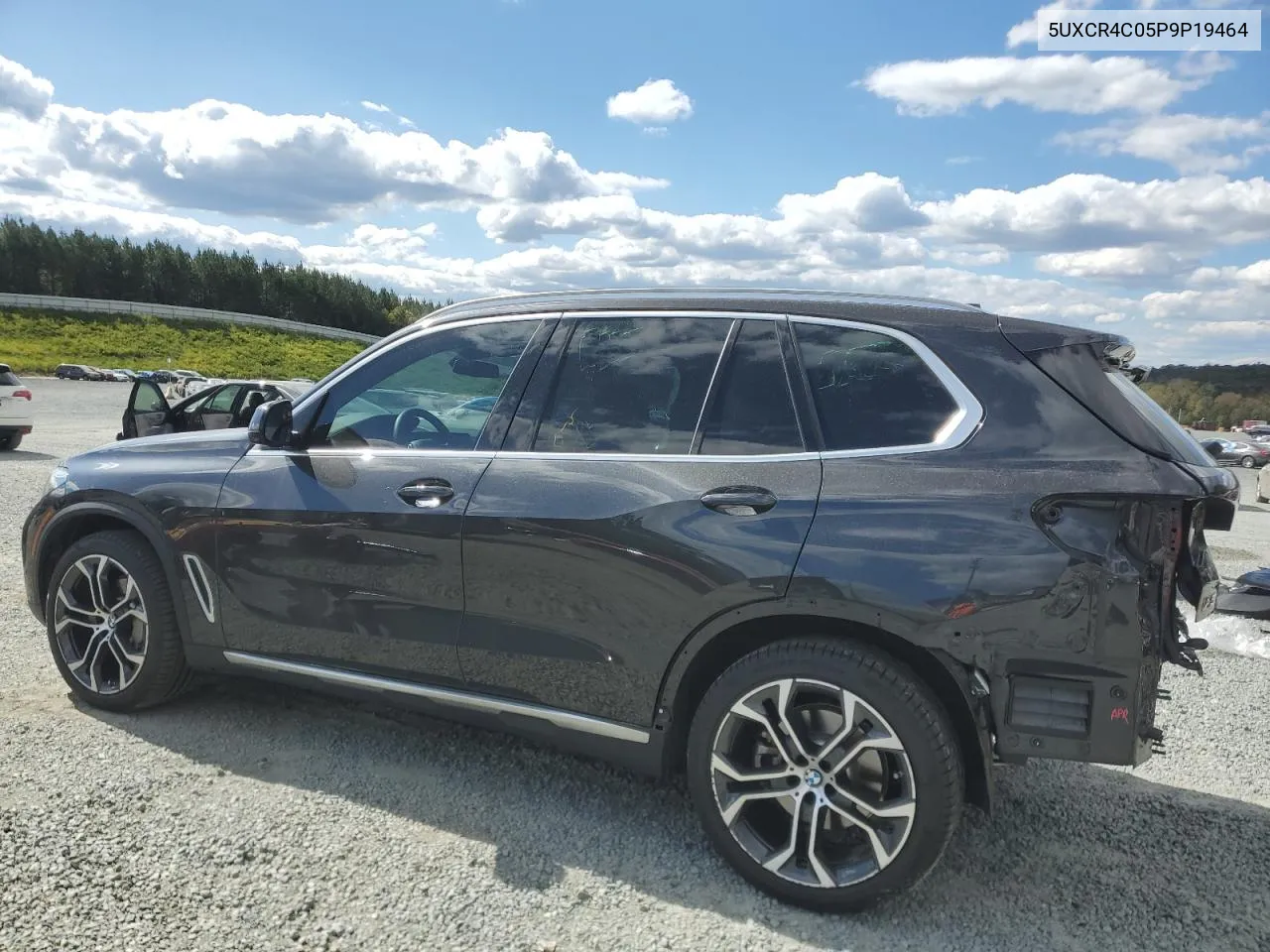 2023 BMW X5 Sdrive 40I VIN: 5UXCR4C05P9P19464 Lot: 75888484