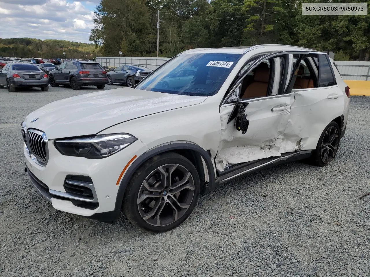 2023 BMW X5 xDrive40I VIN: 5UXCR6C03P9R50973 Lot: 76286144