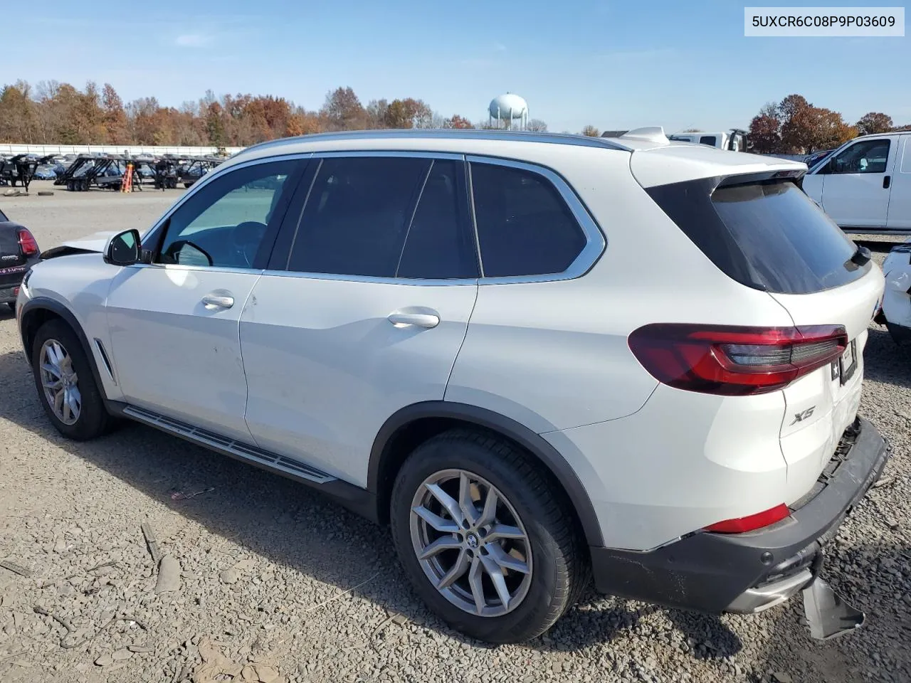 2023 BMW X5 xDrive40I VIN: 5UXCR6C08P9P03609 Lot: 77850844