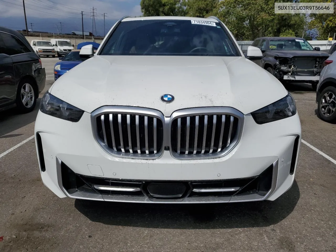 2024 BMW X5 Sdrive 40I VIN: 5UX13EU03R9T56646 Lot: 71834904