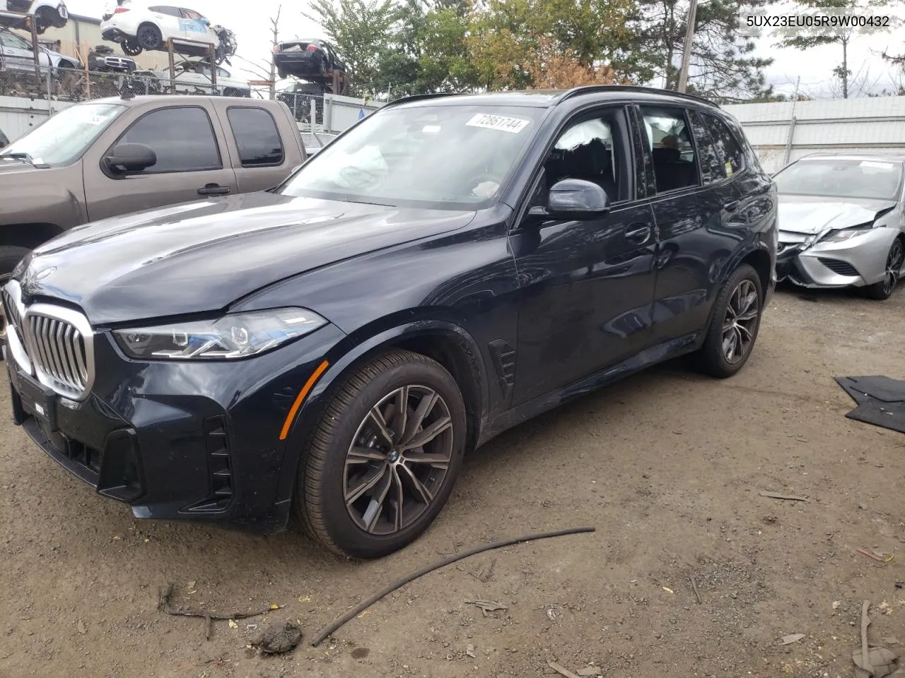 2024 BMW X5 xDrive40I VIN: 5UX23EU05R9W00432 Lot: 72861744