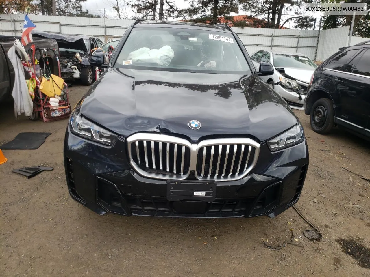 2024 BMW X5 xDrive40I VIN: 5UX23EU05R9W00432 Lot: 72861744