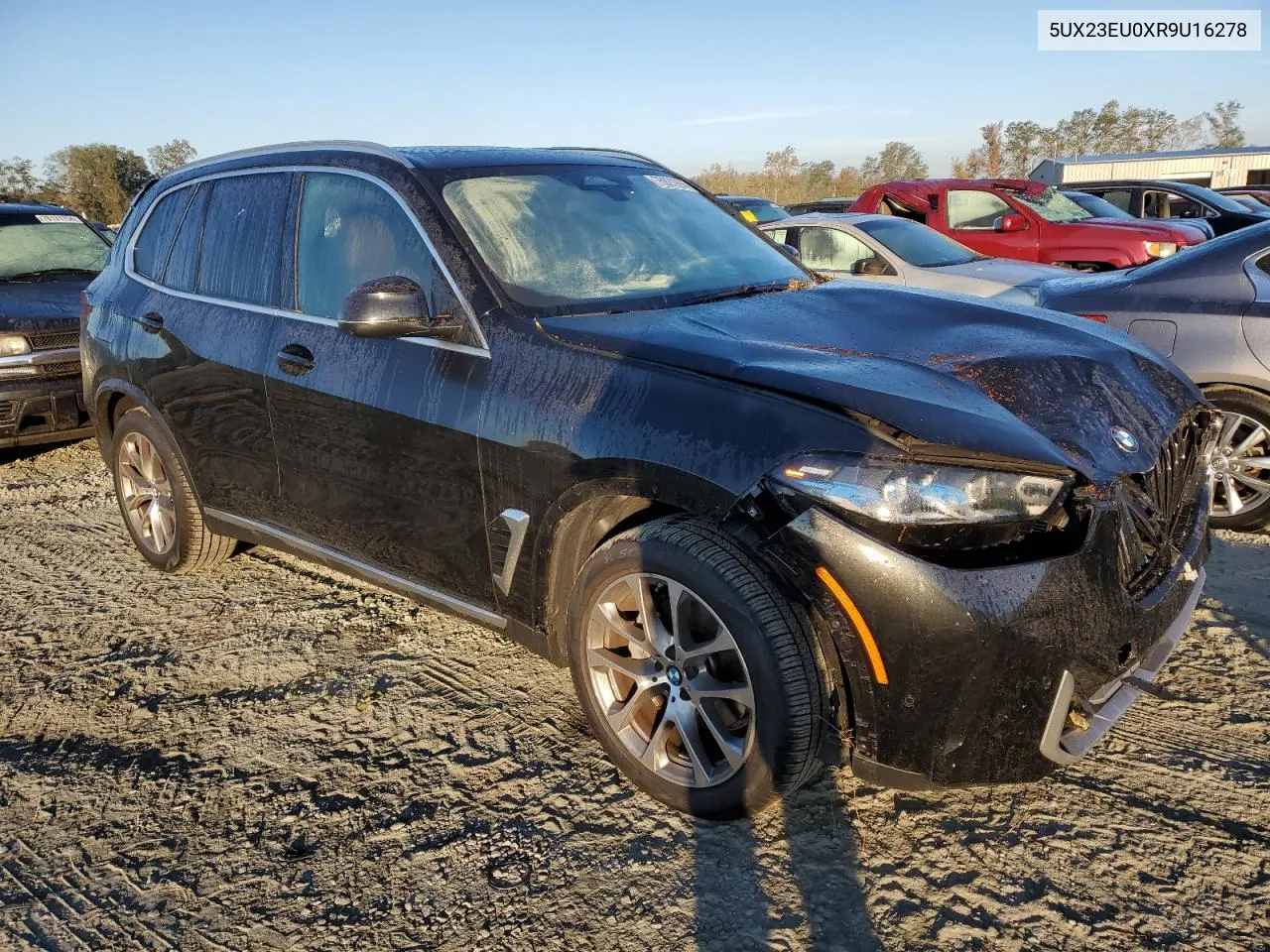 2024 BMW X5 xDrive40I VIN: 5UX23EU0XR9U16278 Lot: 75921994