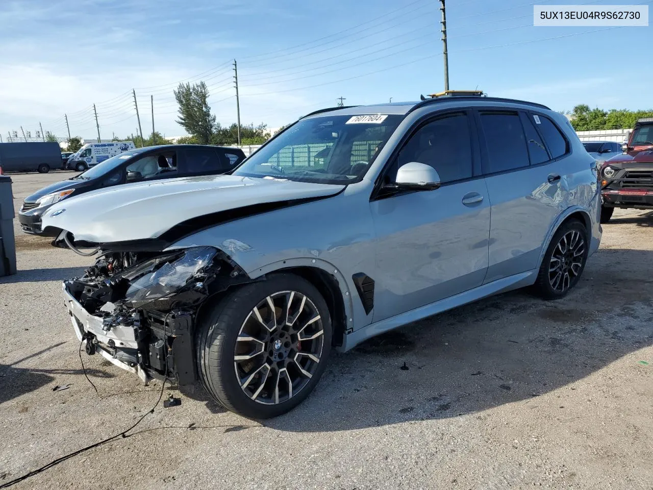 2024 BMW X5 Sdrive 40I VIN: 5UX13EU04R9S62730 Lot: 76017604