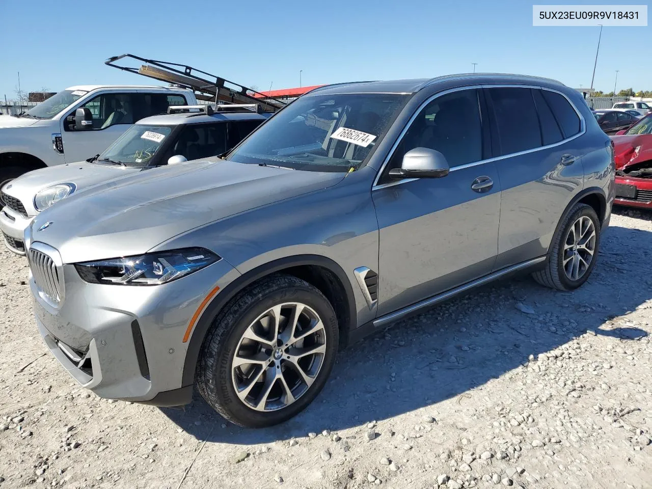 2024 BMW X5 xDrive40I VIN: 5UX23EU09R9V18431 Lot: 76862674