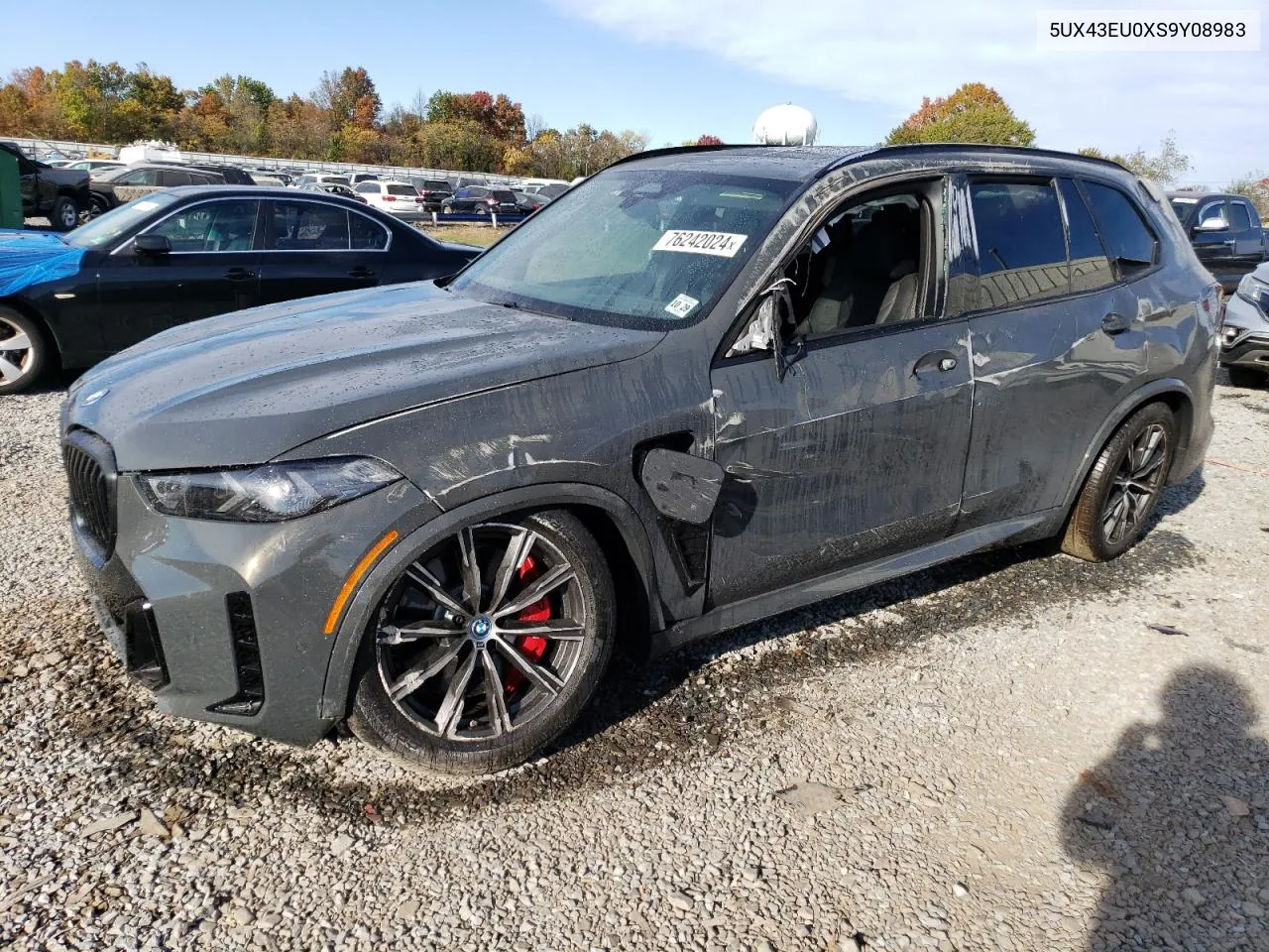 2025 BMW X5 xDrive50E VIN: 5UX43EU0XS9Y08983 Lot: 76242024