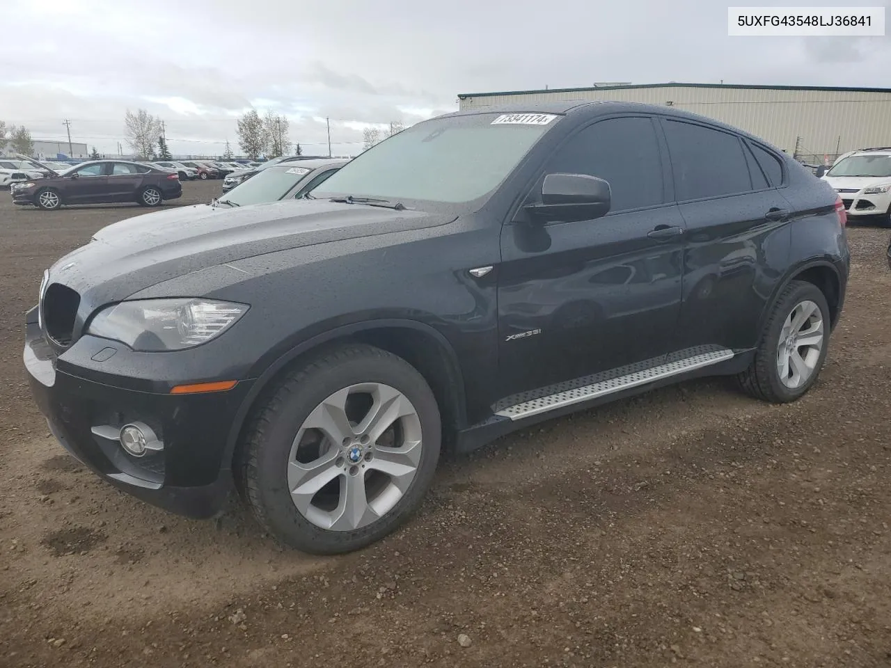 2008 BMW X6 xDrive35I VIN: 5UXFG43548LJ36841 Lot: 73341174