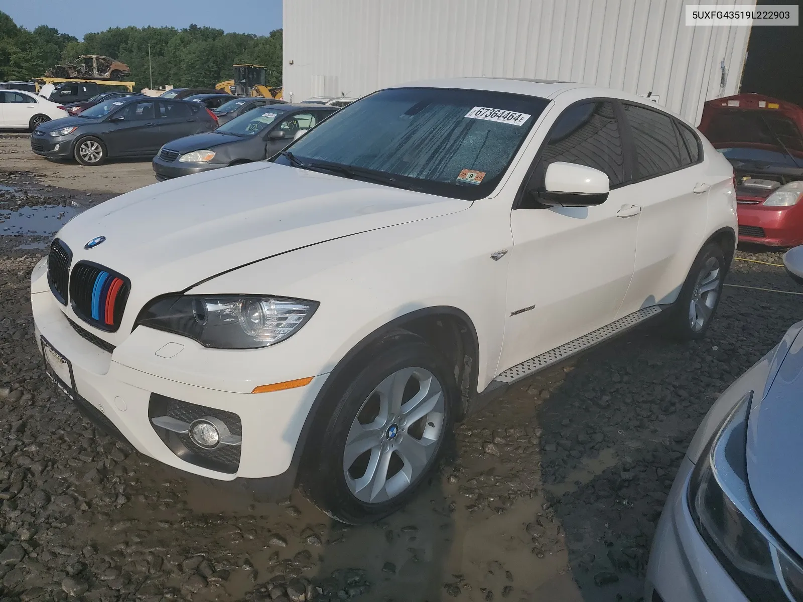 2009 BMW X6 xDrive35I VIN: 5UXFG43519L222903 Lot: 67364464