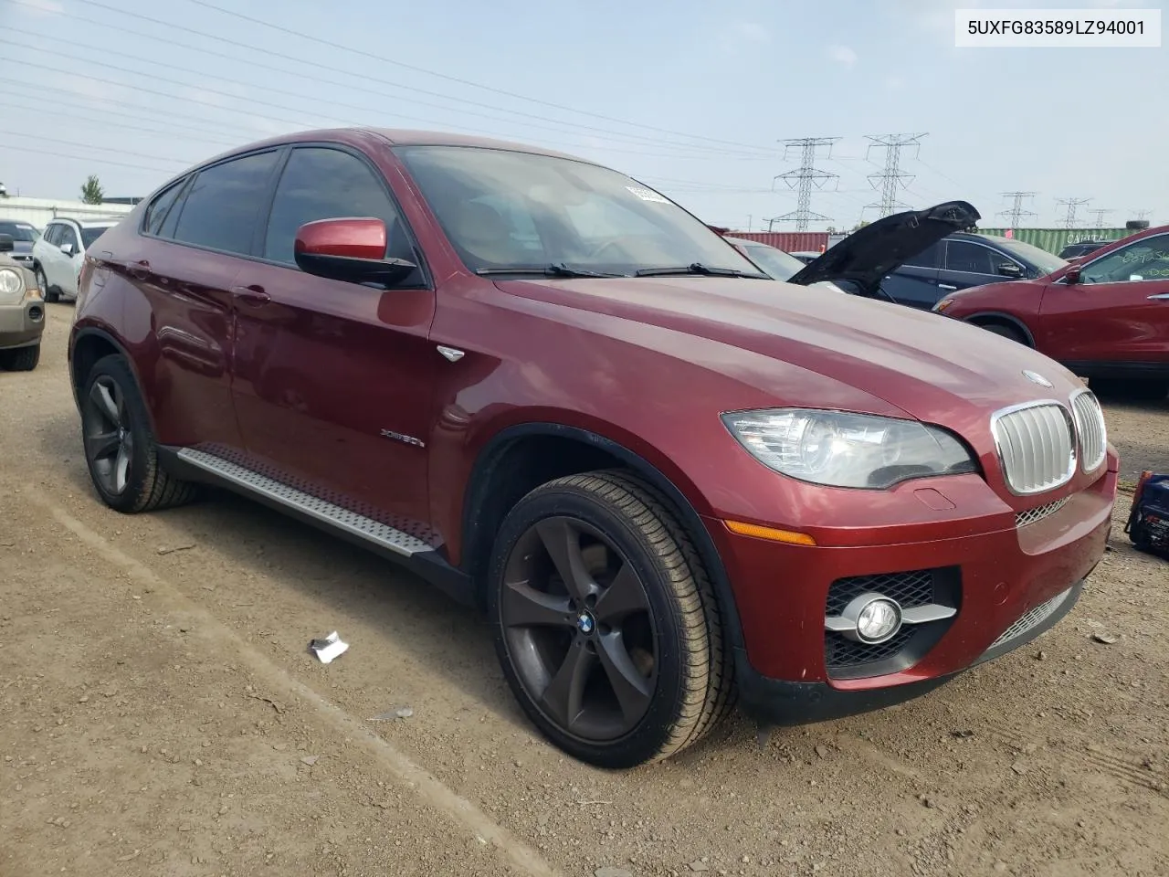 5UXFG83589LZ94001 2009 BMW X6