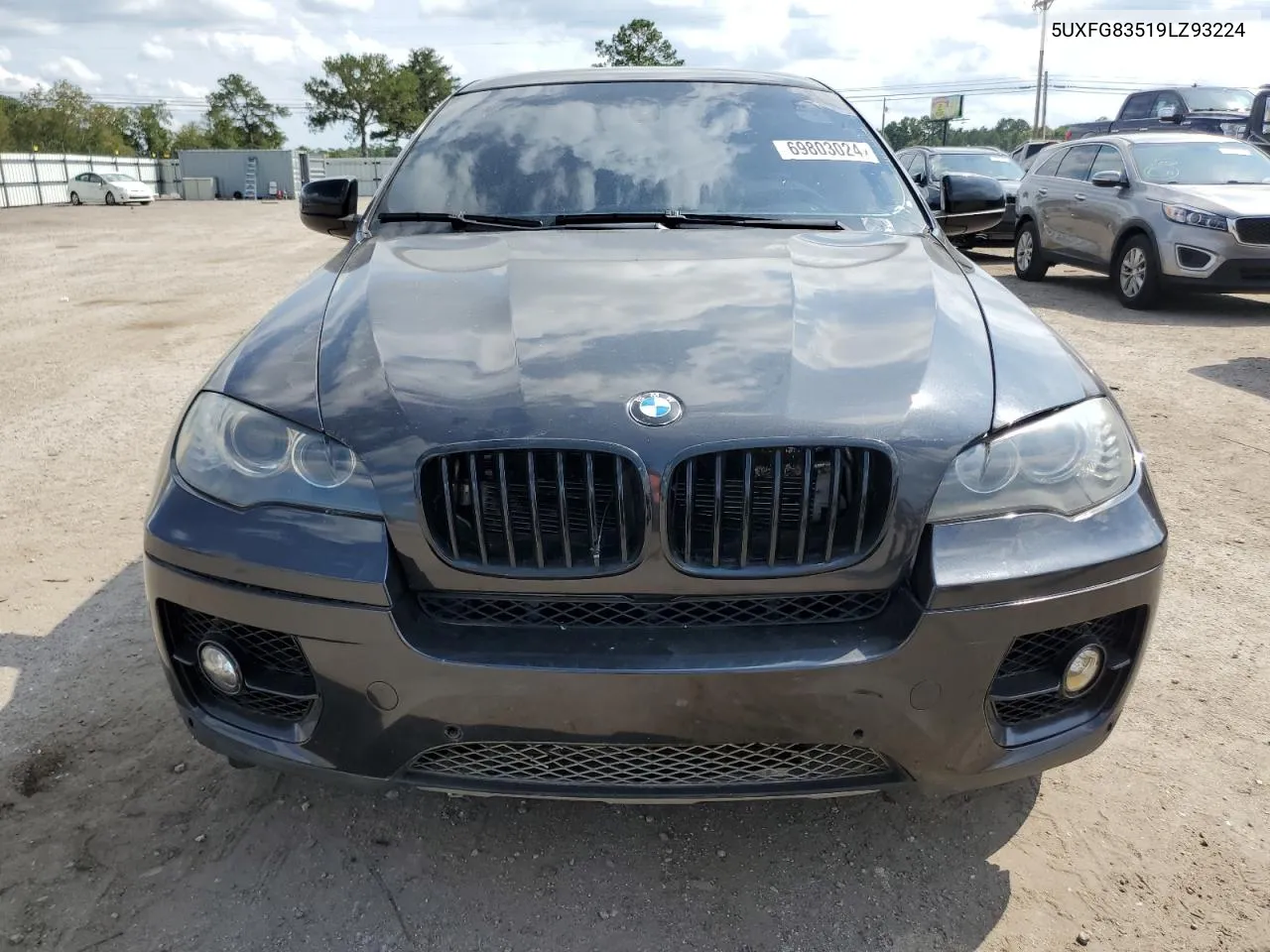 2009 BMW X6 VIN: 5UXFG83519LZ93224 Lot: 69803024