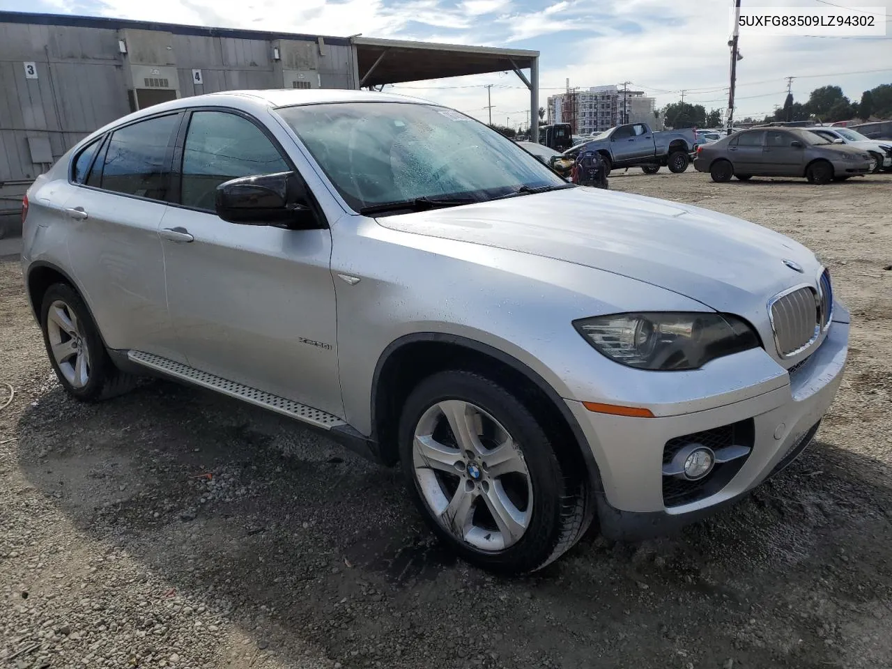 2009 BMW X6 VIN: 5UXFG83509LZ94302 Lot: 78740904