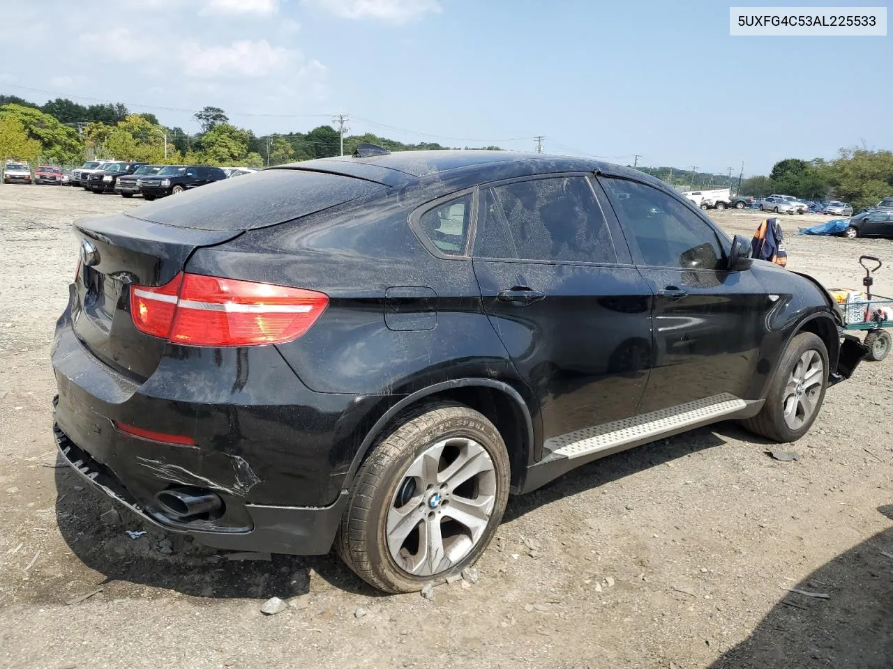 2010 BMW X6 xDrive35I VIN: 5UXFG4C53AL225533 Lot: 67832604