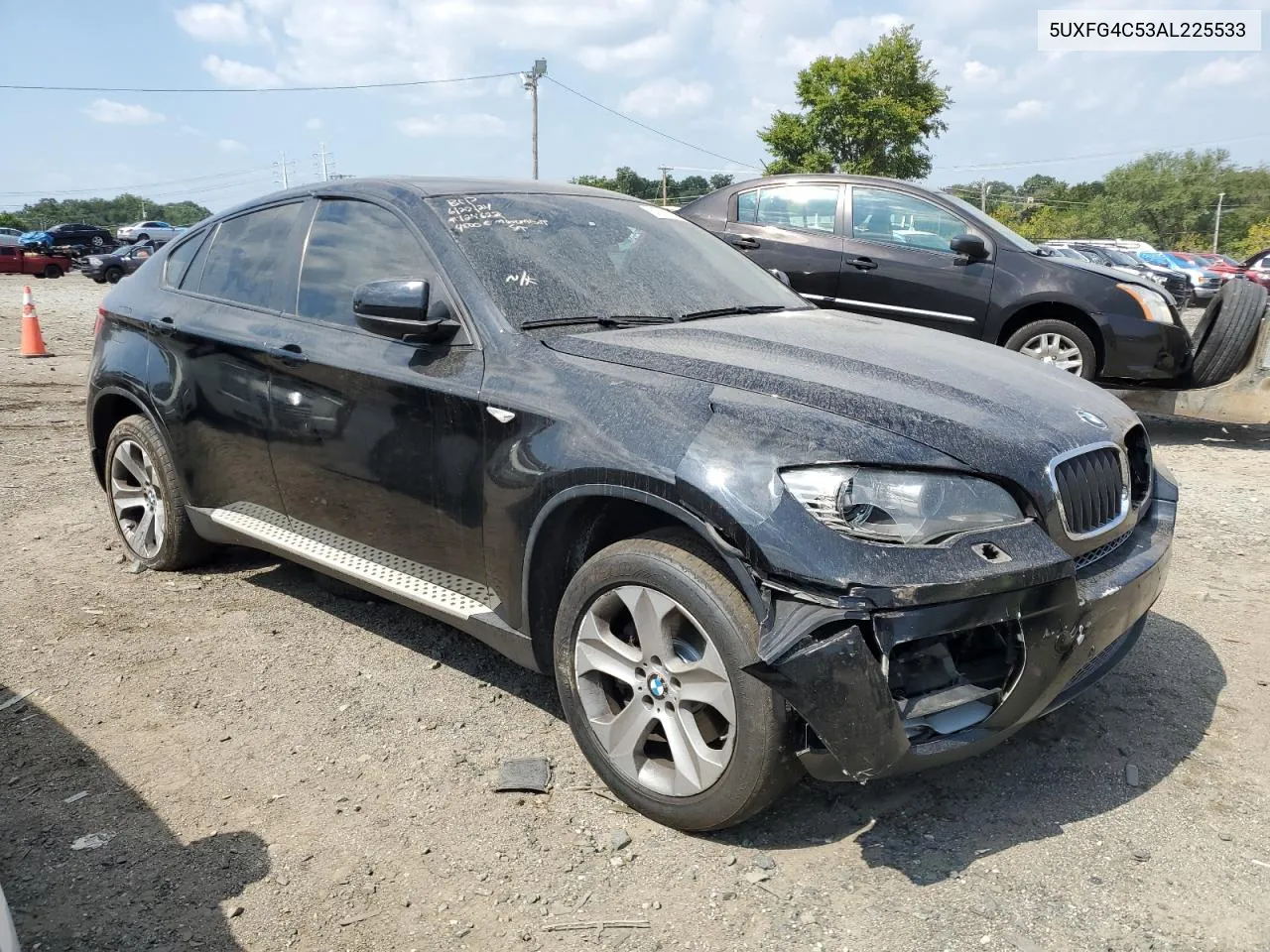 2010 BMW X6 xDrive35I VIN: 5UXFG4C53AL225533 Lot: 67832604