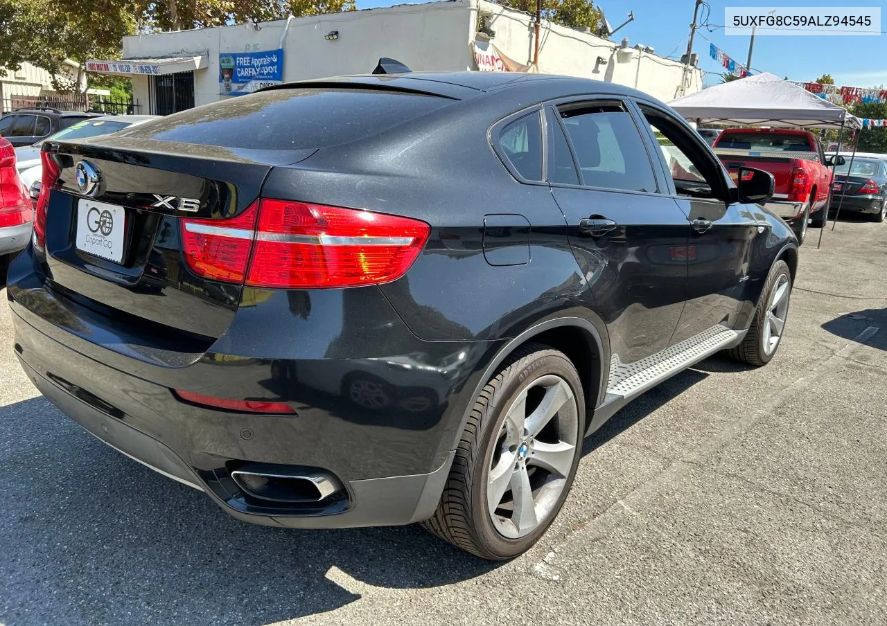 2010 BMW X6 xDrive50I VIN: 5UXFG8C59ALZ94545 Lot: 71415704