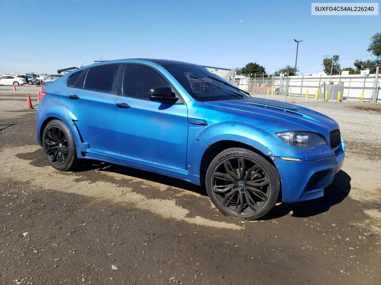 2010 BMW X6 xDrive35I VIN: 5UXFG4C54AL226240 Lot: 77046634