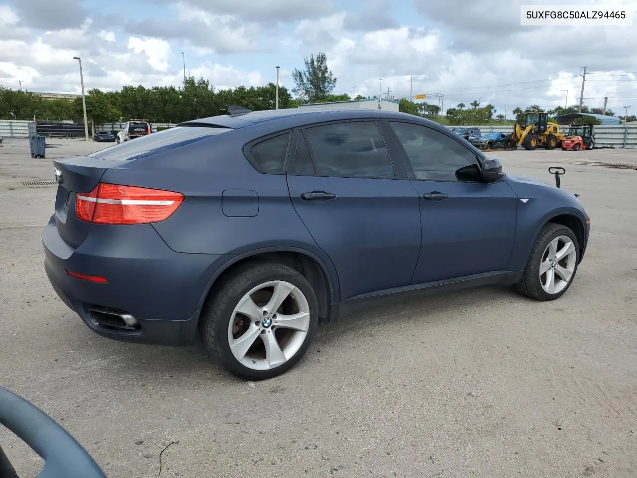 2010 BMW X6 xDrive50I VIN: 5UXFG8C50ALZ94465 Lot: 78004824