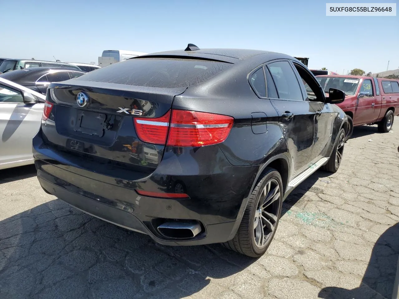 2011 BMW X6 xDrive50I VIN: 5UXFG8C55BLZ96648 Lot: 56528574