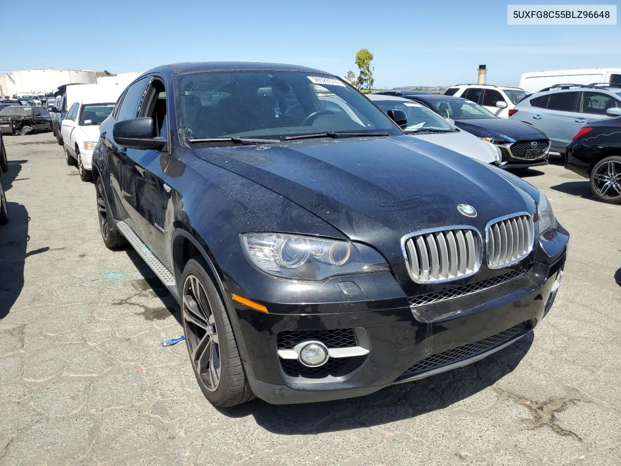 2011 BMW X6 xDrive50I VIN: 5UXFG8C55BLZ96648 Lot: 56528574