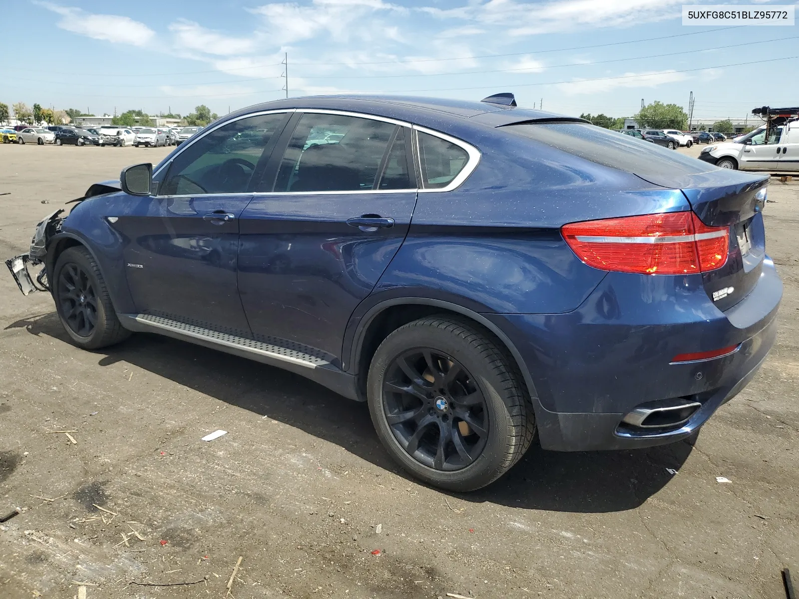 2011 BMW X6 xDrive50I VIN: 5UXFG8C51BLZ95772 Lot: 65733764