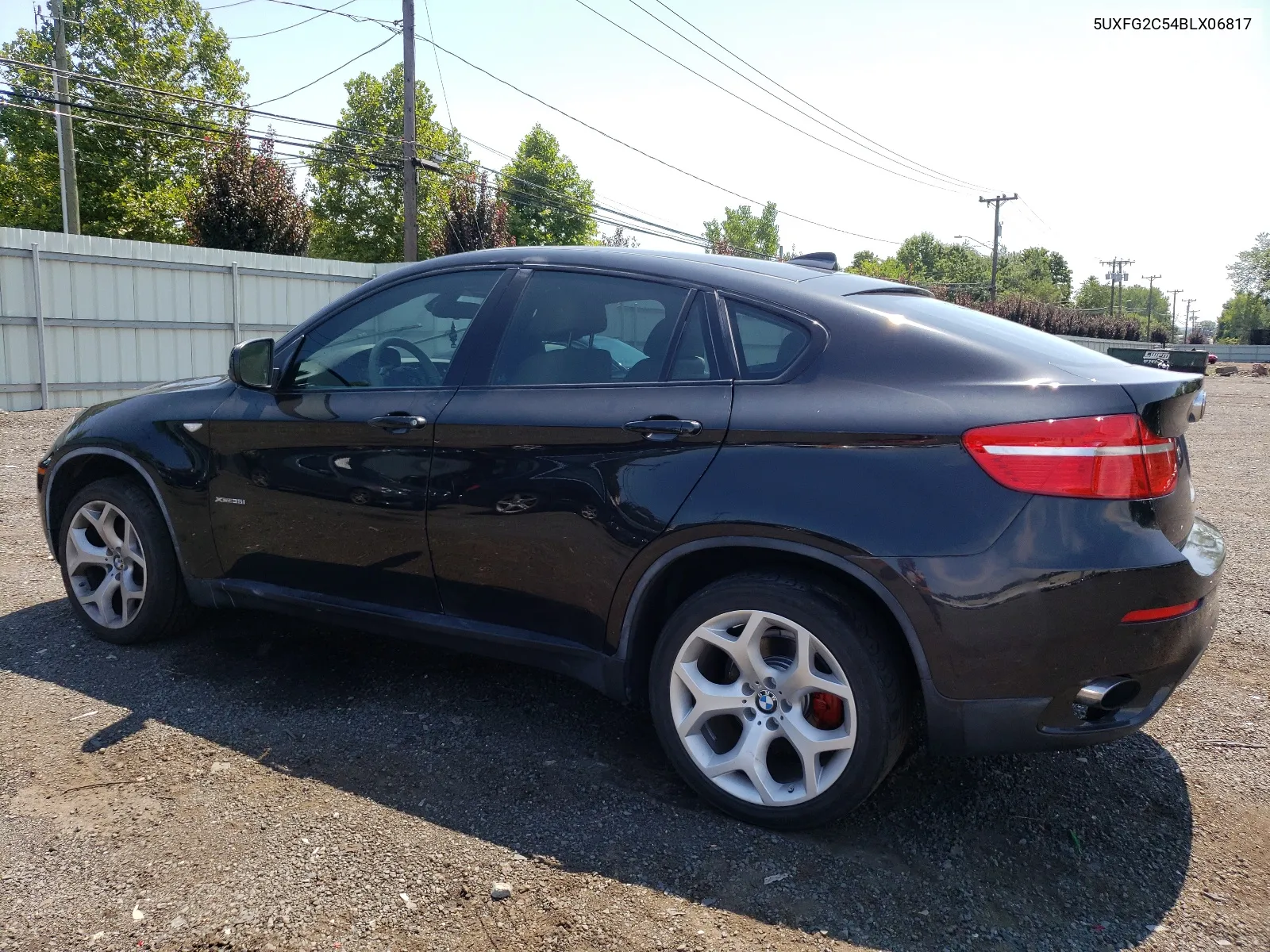 2011 BMW X6 xDrive35I VIN: 5UXFG2C54BLX06817 Lot: 65780724