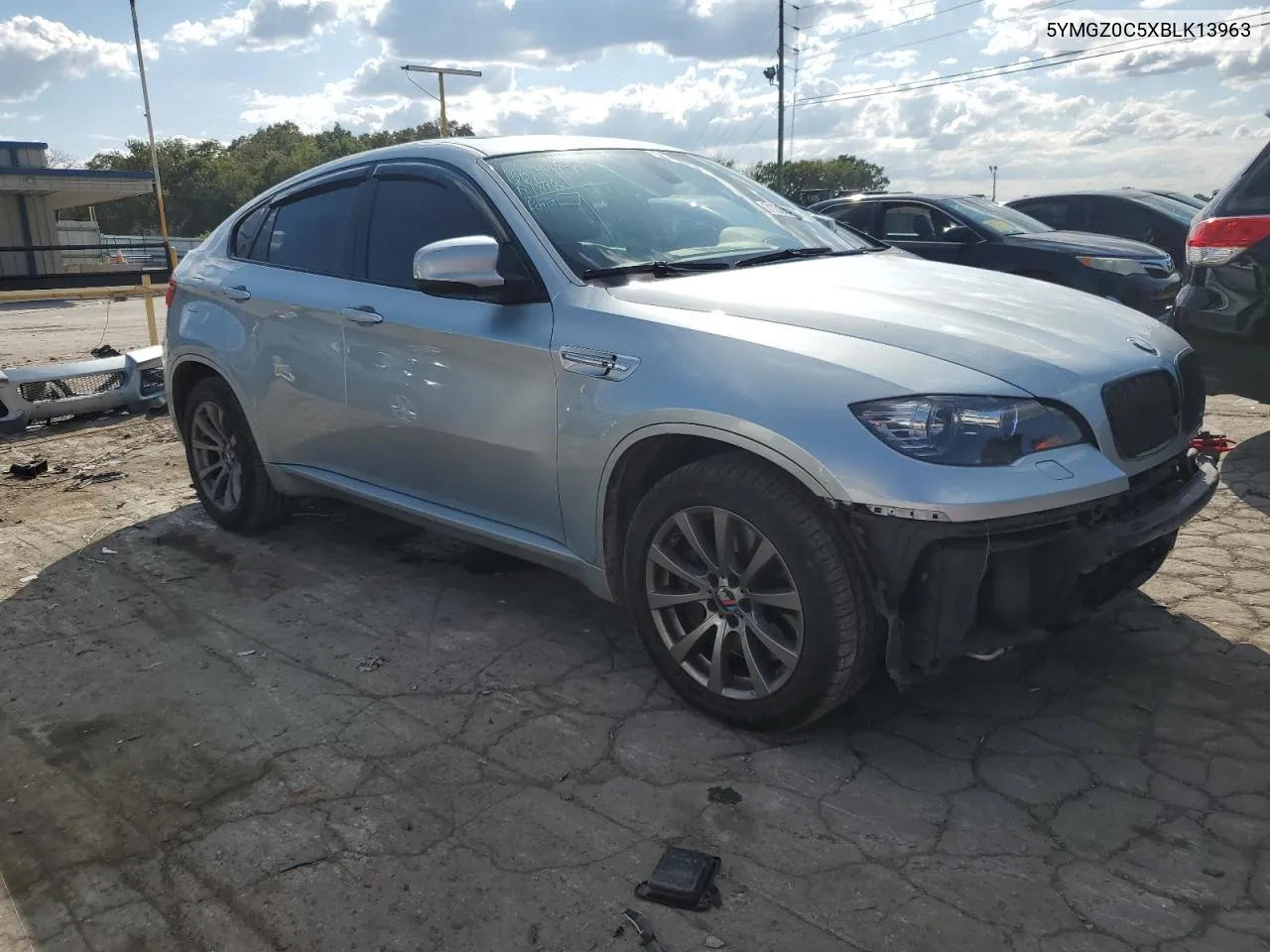 2011 BMW X6 M VIN: 5YMGZ0C5XBLK13963 Lot: 71360104