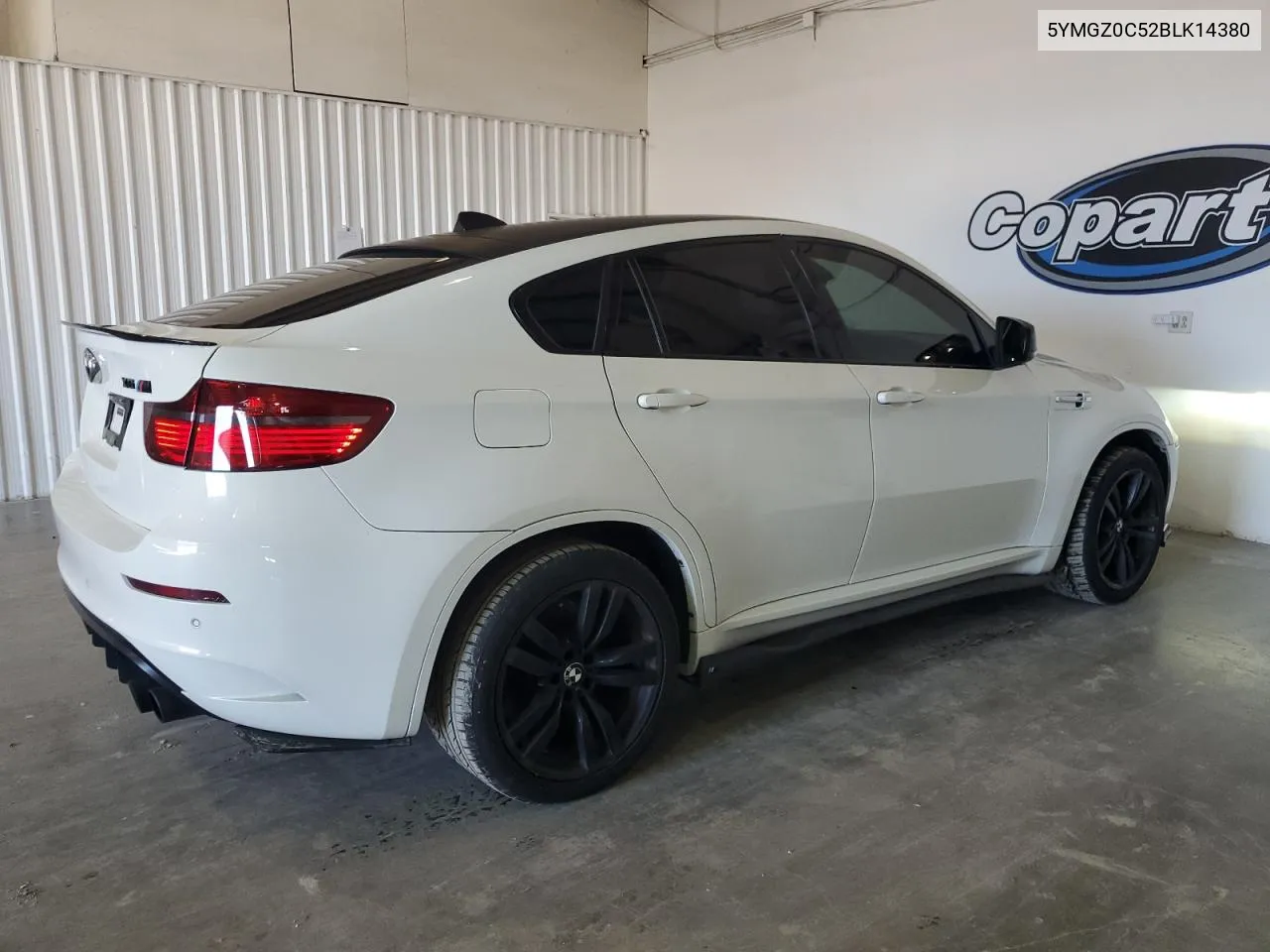 5YMGZ0C52BLK14380 2011 BMW X6 M