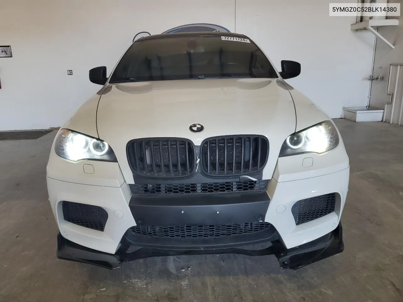 5YMGZ0C52BLK14380 2011 BMW X6 M